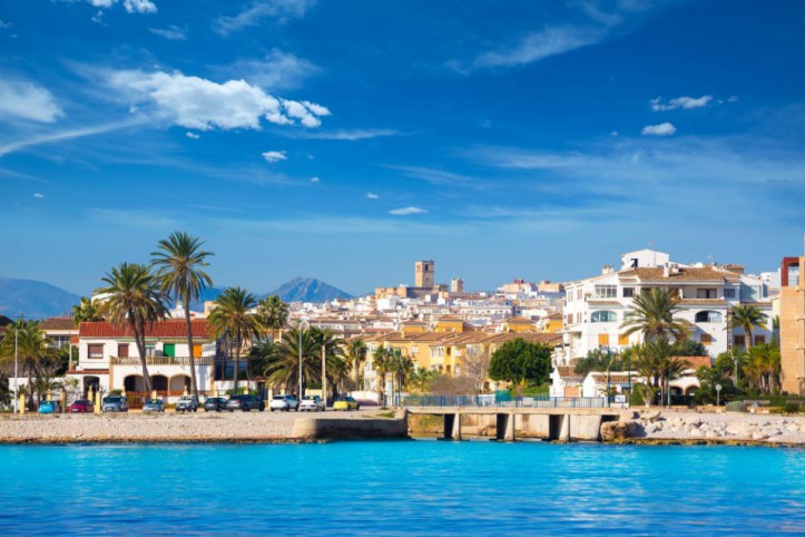 Widok na miasto Javea