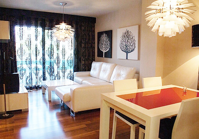 The living room
