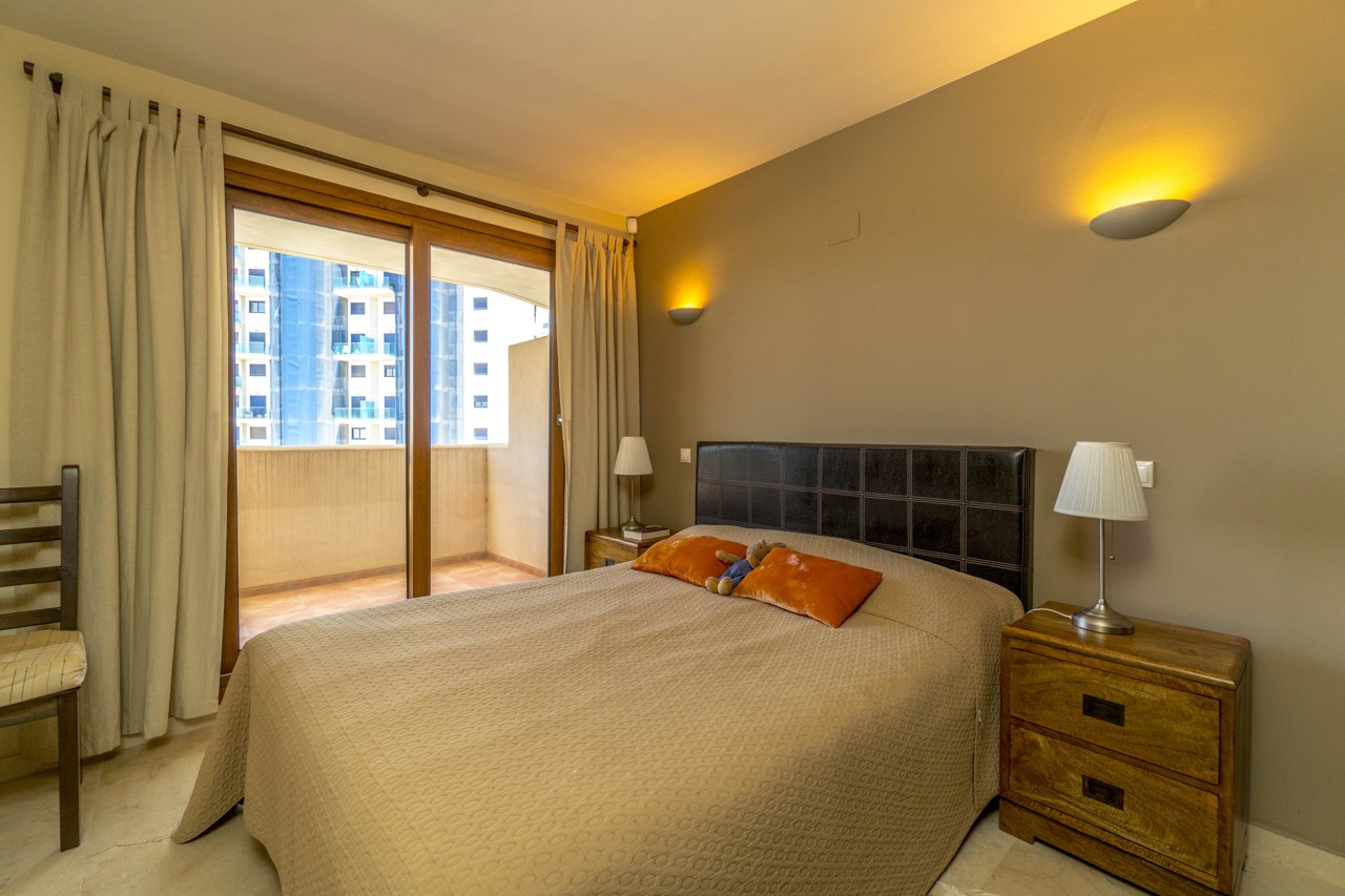 Bedroom interior.
