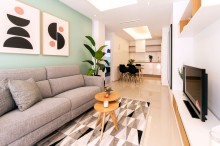 Nowoczesny apartament z wspólnym basenem w Los Alcazares