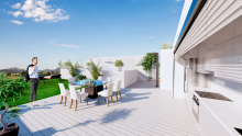 Modern Apartment with Terrace in Benijofar