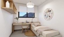 Beautiful, modern villa with terrace, solarium and garden in Polop