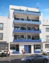 Modern apartment with 3 bedrooms, a terrace, and a patio in Guardamar del Segura