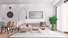 Spectacular Apartment with a Private Solarium and Shared Pool in Torrevieja