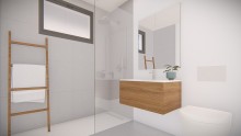Modern apartment with a shared pool in Villajoyosa